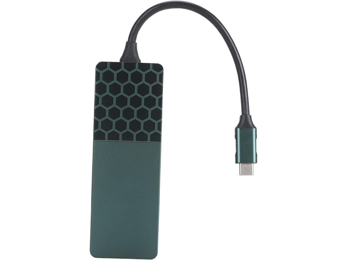 Hub Usb 3.0 Tipo C Com 7 Portas, Compatível Os X E Macos,