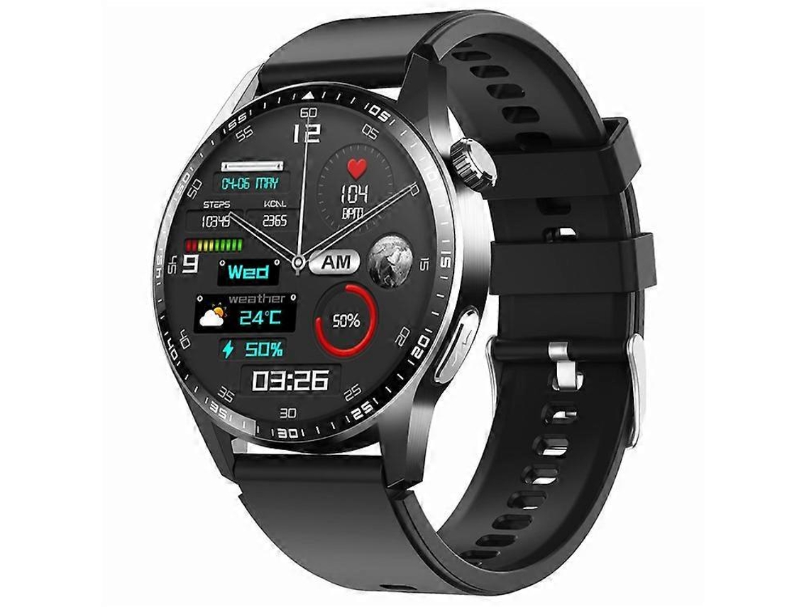 Relógio Inteligente Esportivo F400 Com Monitor De Pressão Arterial E Ecg, Não Invasivo, Com Chamada Bluetooth, Pulseira De Silicone Vledary