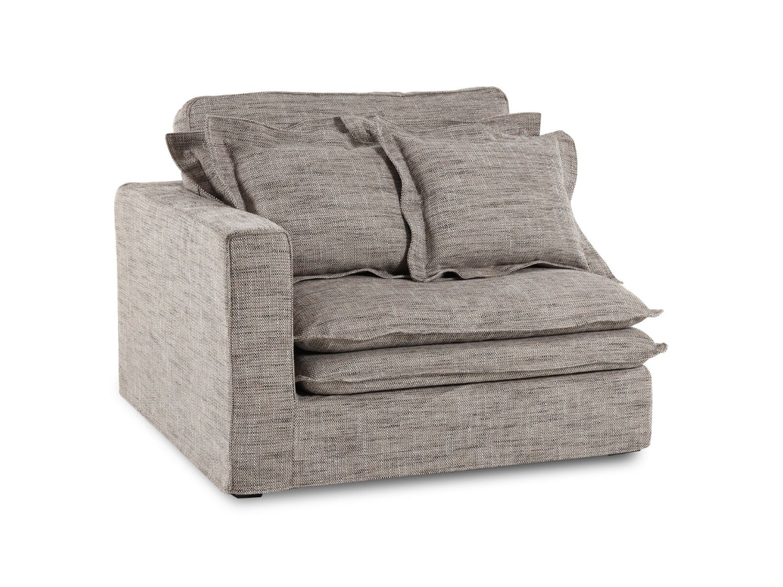 Sofá Home Esprit Marrom Claro 120 X 120 X 95 Cm