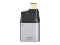 Adaptador Type c Macho para Fêmea Interface Multimídia Hd Portátil para Android 4k 60hz Pd100w