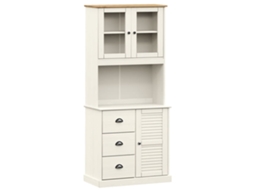 Highboard, Highboards Vidaxl Branco Madeira De Pinho (n/a)