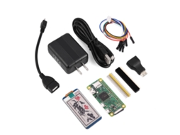 Kit Raspberry Pi Zero (adaptador Mini Hdmi, Tela E-ink, Fonte De Alimentação)