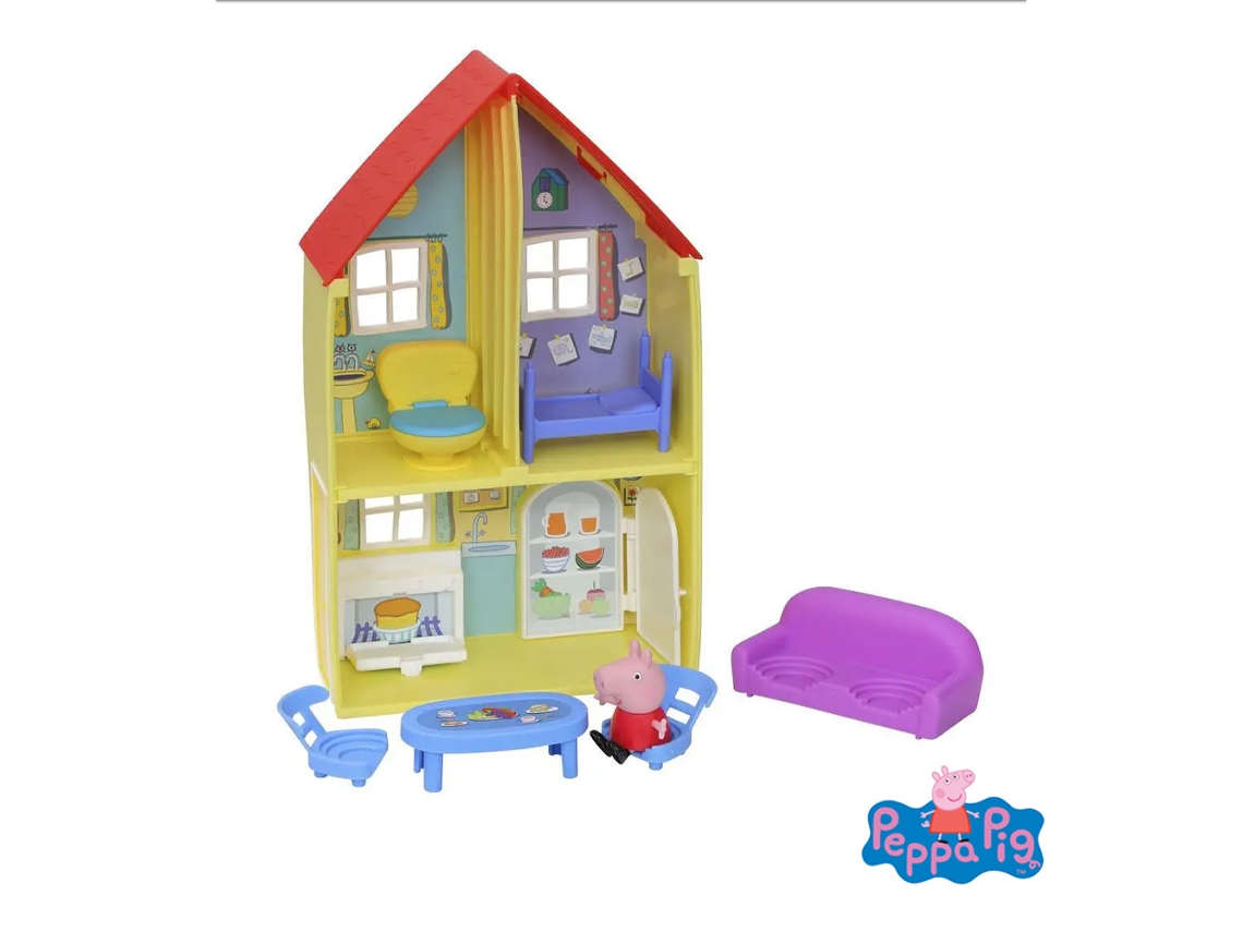 Peppa Pig Casa de Peppa e da Família HASBRO (Idade Mínima: 3 anos)