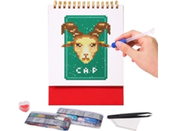 Calendário De Arte Com Pedras Preciosas, De Mesa 2026, Pintura Diamantes Para Adultos, Decoração Artesanal
