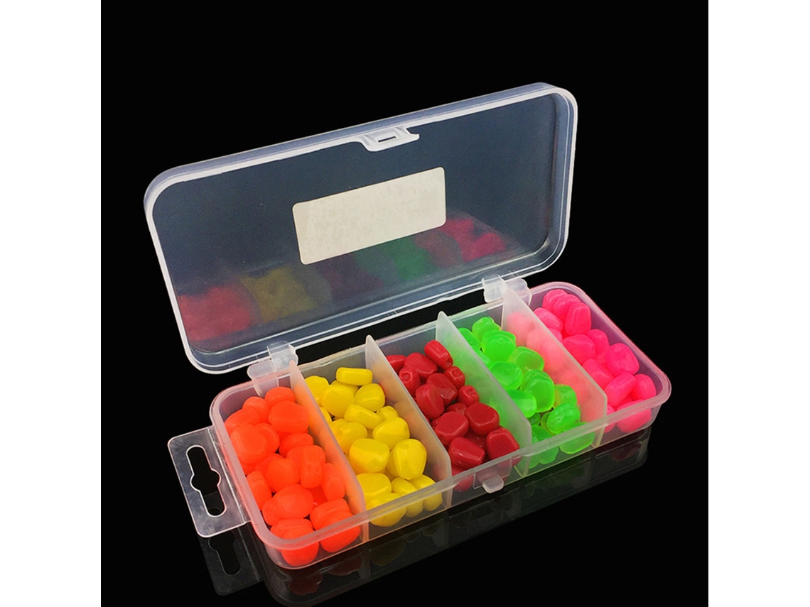 Isca De Milho Simulada Para Pesca Luya Flutuante Multicolor