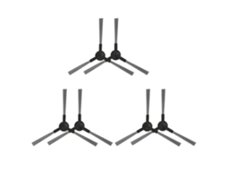 Conjunto De 6 Escovas Laterais Laváveis Para Aspirador Robô Jonr P20 Pro - Acessórios De Substituição Para Limpeza Do Aspirador._ptg