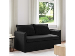 Vidaxl Sofá Preto 156 X 82 X 85 Cm Tecido