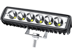 Refletor Led De 18w E 6 Polegadas Para Trabalho, À Prova D'água Ip67.