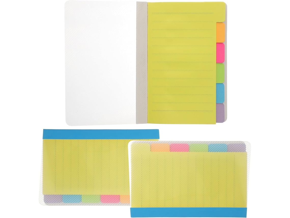 Blocos-notas Autocolantes Coloridos Amarelos Em Papel Design Criativo, Função Rappel Fácil De Déchirer Para