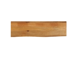 Vidaxl Tampo De Mesa C/ Borda Viva 100x40x3,8 Cm Mangueira Maciça