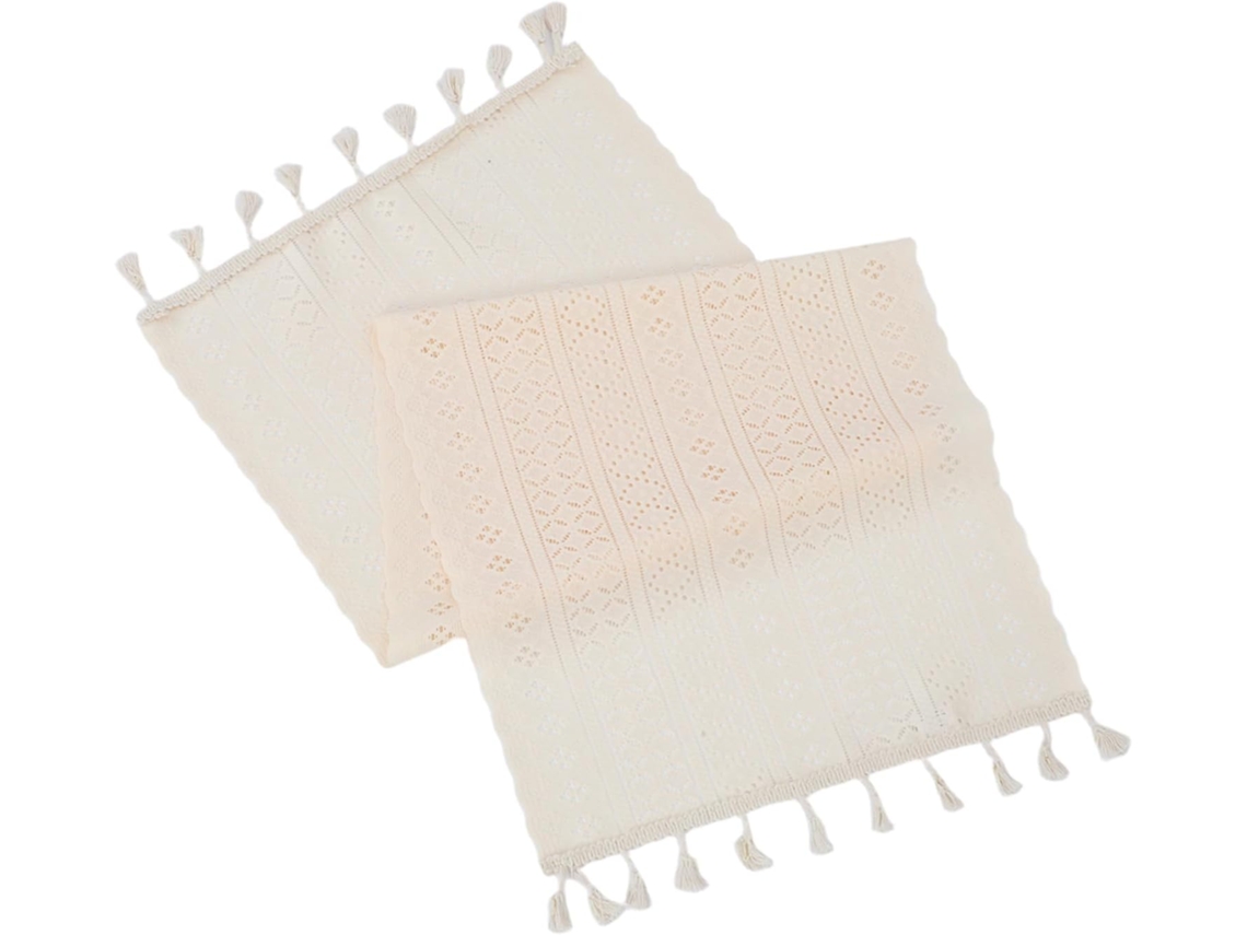 Toalha De Mesa Vintage Para Centro, Capa Rústica Para Mesa E Cômoda