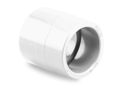 Manguito PVC Pressão Colar 20 Branco HIDROTEN