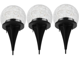 Conjunto De 3 Globos De Vidro Solares Decorativos Para Varanda, Pátio, Paisagem E Jardim. Gokoco
