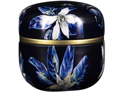Latas De Chá Em Metal Com Tampa Dupla, Recipientes Para Armazenar Chá, Latas De Chá Portáteis, Latas Para Especiarias.