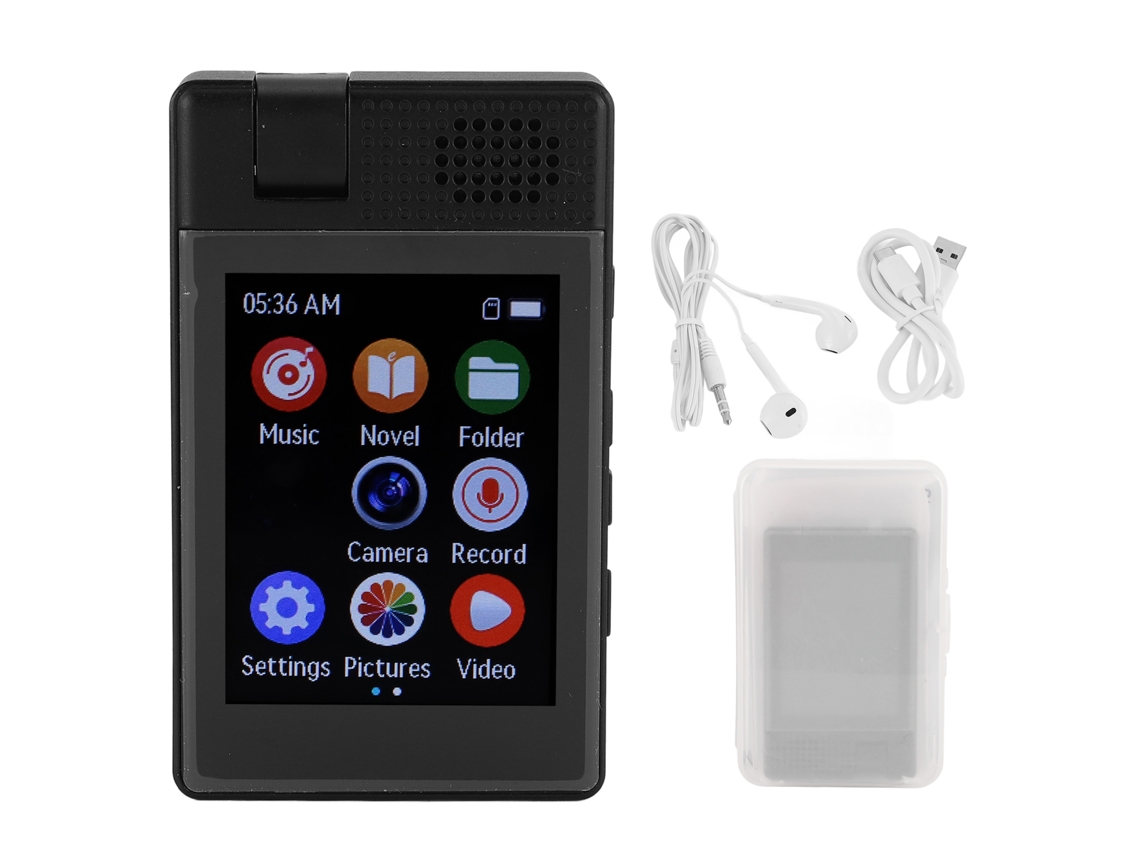 Reprodutor Mp4 64gb Tela 2.5 Polegadas Bluetooth 5.3 Câmera LAXISCREED