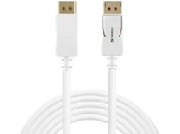 Cabo DisplayPort 1.4 M/M de 2 metros, suporta vídeo 8K/60Hz.