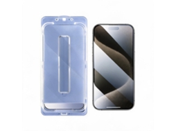 Película De Vidro Temperado Hexinyigjly Para Iphone 15 Pro Max , Ultra Hd, Com Moldura Anti-poeira Para Instalação Fácil