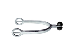 Esporas Femininas Ss Plastic Rowel Prateado 30 Mmfeeling