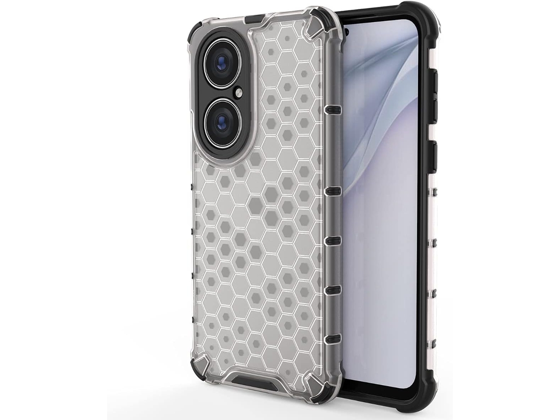 Capa Proteção Antiqueda para Huawei P50 Pro HONGWE. Anti-Choque Branco