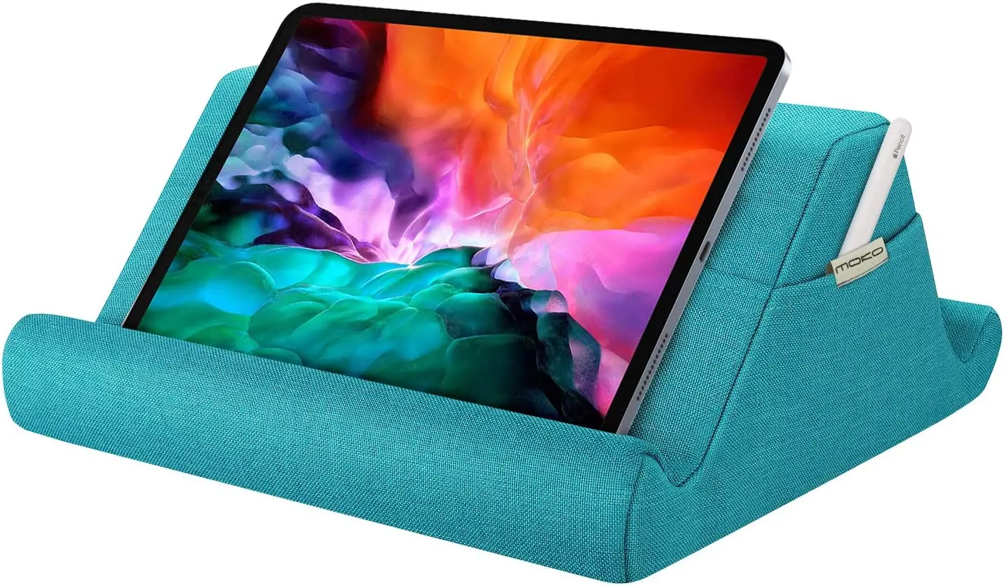 Suporte Multifuncional para Tablet, Almofada Celular, Ipad, Laptop, e Livros AQUAFORGE
