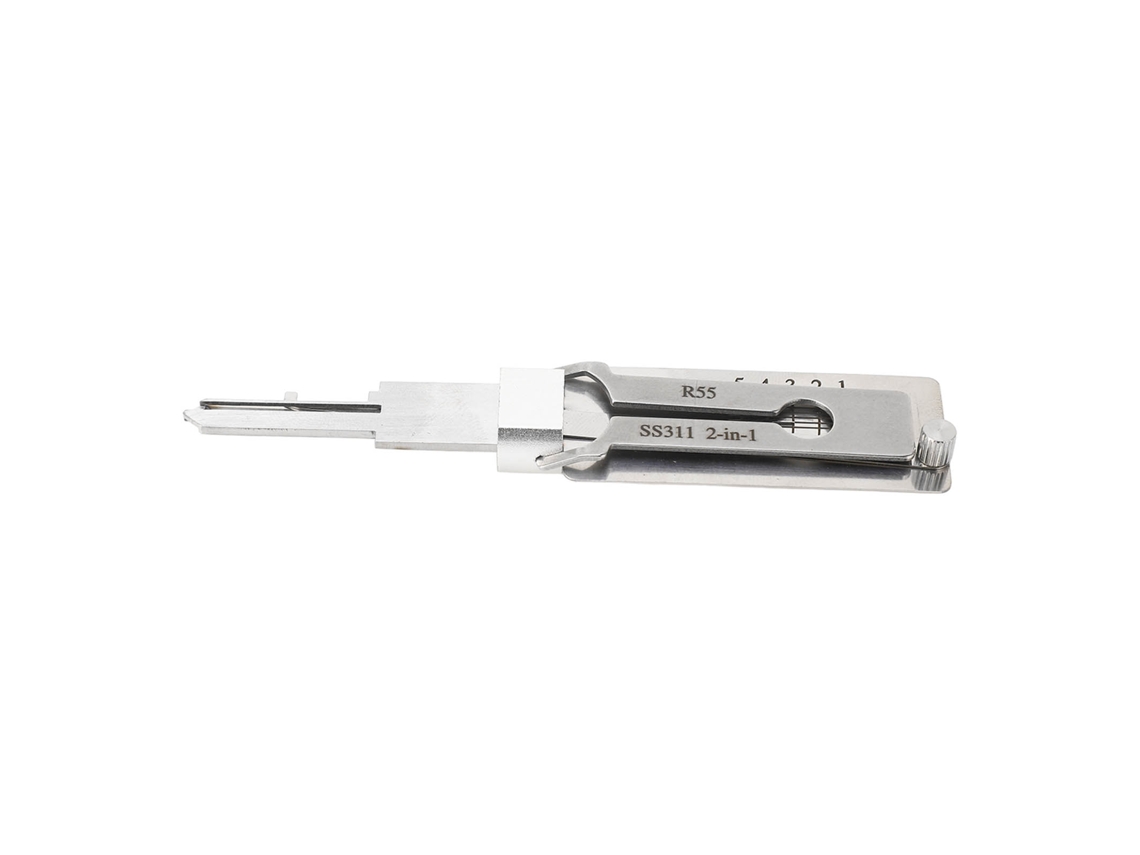 Ferramenta Manual Civilian Pickup Decoder De Aço Inoxidável Ss311 R55 Kit 2 Em 1 Gancho E Recogida