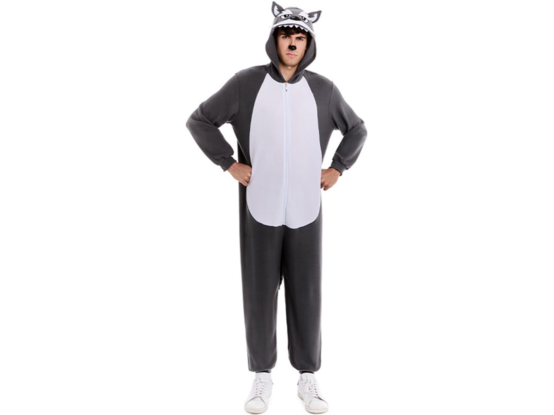 Fato de Lobo Cinzento para adulto