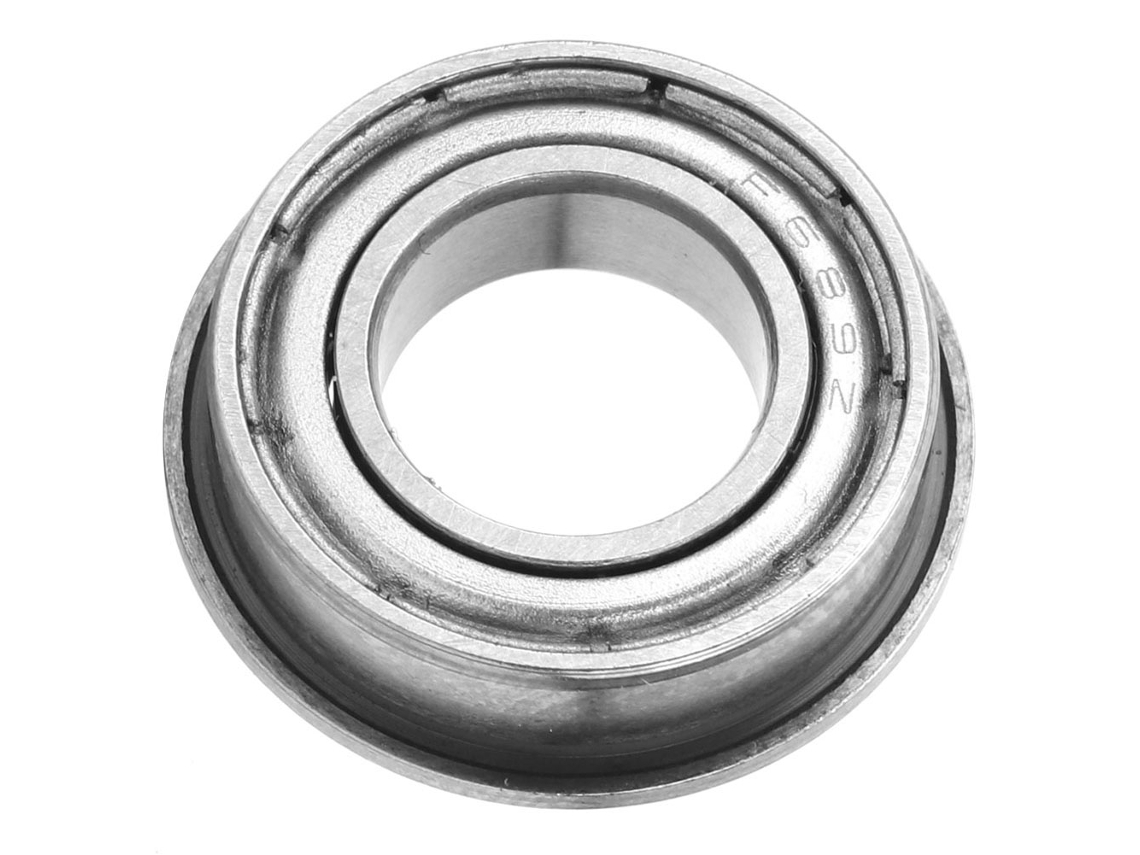 Laxiscreed Rolamento De Esferas Com Aba Zz, 9x17x5mm, Vedação Metálica, Duplo Lado