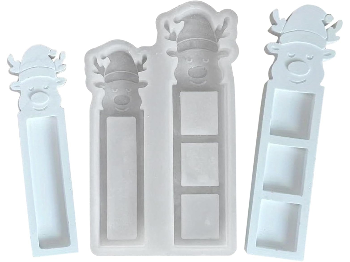 Molde De Silicone De Natal Em Formato De Alce