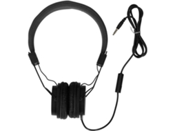 Fone De Ouvido Com Fio 3, 5mm Com Microfone, Fone De Ouvido Estéreo Dobrável, Faixa De Cabeça Ajustável Com Controle
