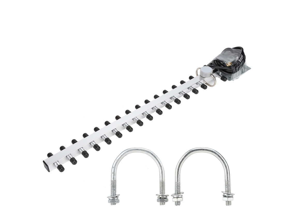 Roteador Sem Fio 2.4g De Alto Ganho Com Placa De Rede E 16 Antenas Direcionais Yagi. Aquaforge