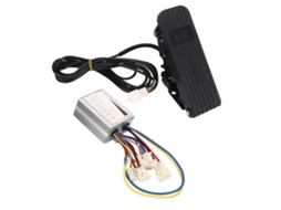 Kit de controlador de bicicleta elétrica 24v 350w com acelerador de pedal de duas velocidades