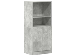Kitchen Cabinet, Kitchen Cabinets Vidaxl Cinzeto Madeira Processada (n/a)
