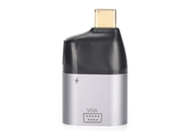 Adaptador Usb C Macho Para Vga Fêmea Portátil Compatível Com Windows Android Os X