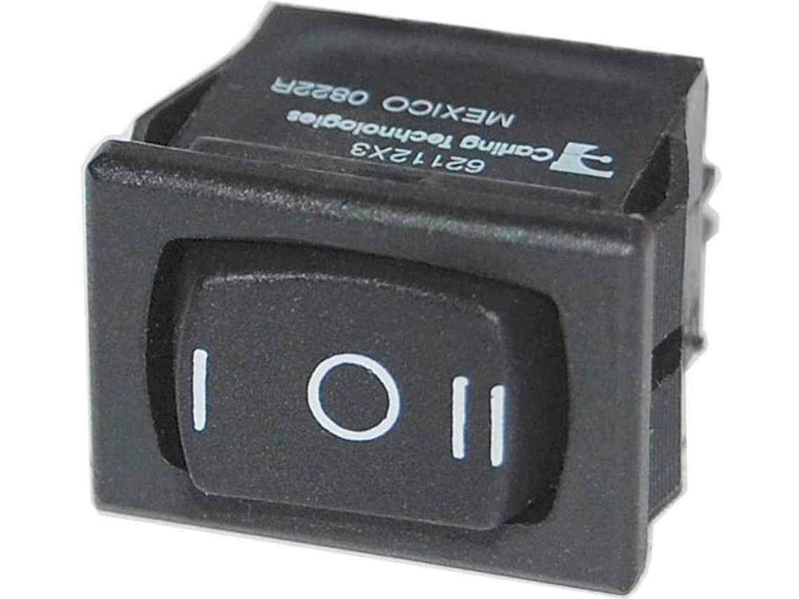 Interruptor BLUE SEA Rocker Switch Spdt On/Off/On Preto