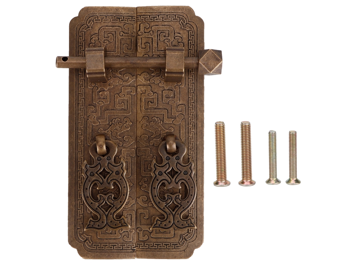 Kit de Puxadores de Porta em Estilo Chinês CHABERLU