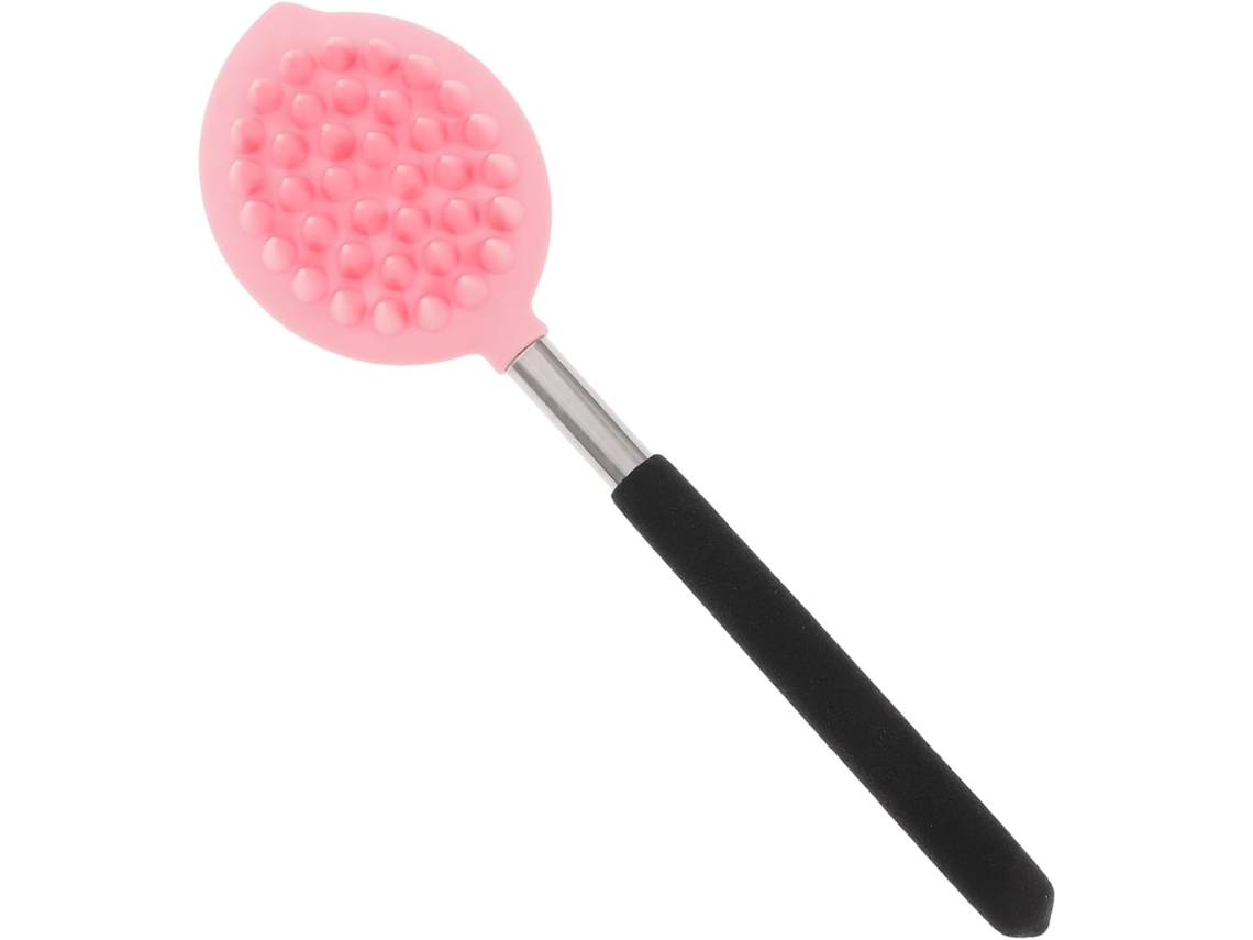 Lurelia Escova De Silicone Para Costas E Corpo, Silicone Macio, Cabo Longo E Massagem Suave, Banho Relaxante Suave