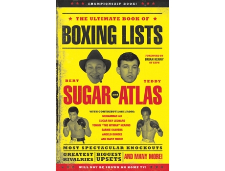Livro The Ultimate Book of Boxing Lists Bert Randolph Sugar, Teddy Atlas (Inglês)