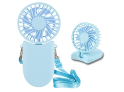 Ventilador Mao 3 Velocidades 90° Dobravel Cordão Azul Yizhood