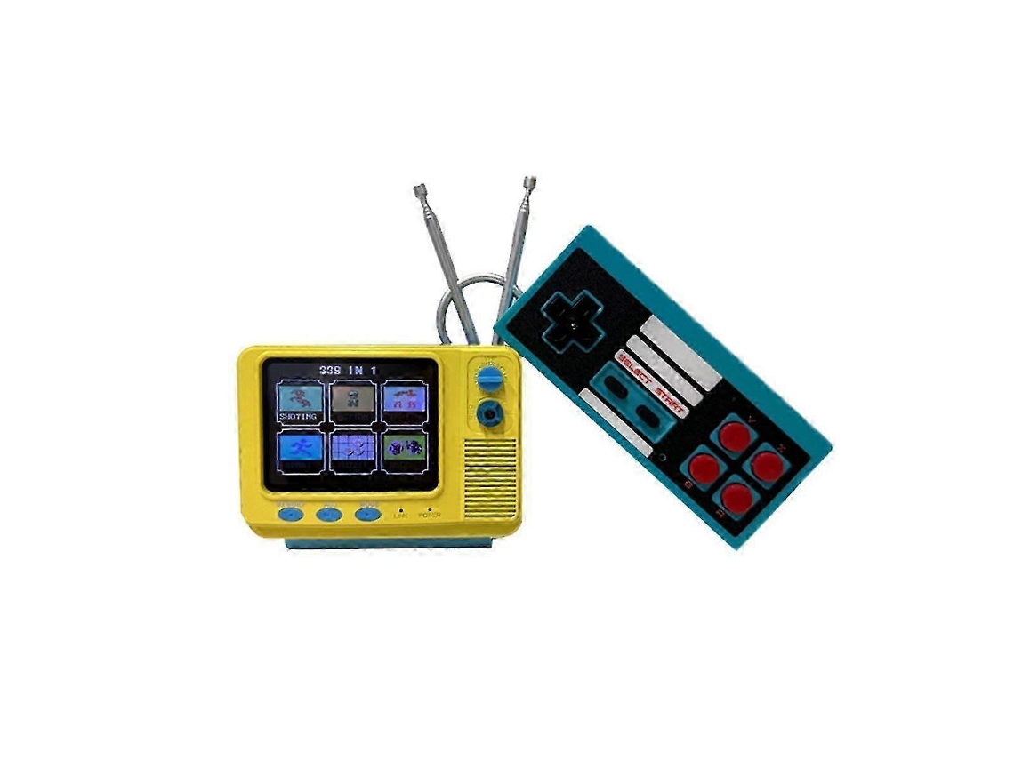 Console De Jogos Retrô De 3,0 Polegadas, Player Portátil Com Jogos C3 339 Em 1 Integrados, Mini Controle De Bolso Para Presente Infantil Ly Ebike