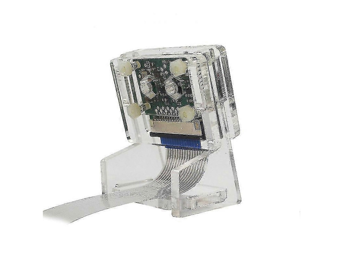 Suporte de Acrílico Transparente para Mini Câmera Ov5647, Compatível com Até 3 Câmeras. TAISHENGDA