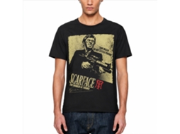 Rockinstone Scarface Movie Action Black Adult T-shirt Size:xxl
