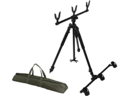 Suporte SFUSHOS para vara de pesca, retrátil, com bolsa