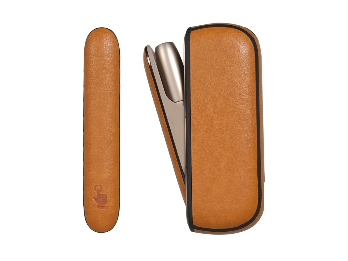 Capa De Proteção Em Couro Para Cigarro Eletrônico Iq Os 3.0, Estojo Protetor E Suporte