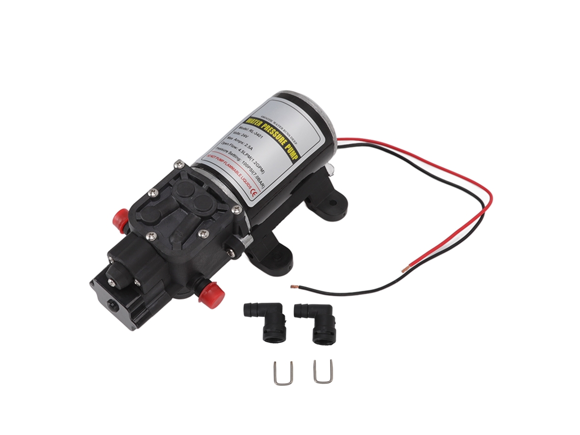 Bomba de Água de Diafragma Auto priming de Alta Pressão Intermitente 24v para Casa e Marítimo S/MARCA