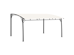 Vidaxl Toldo Para-sol De Jardim 4x3x2,55 M Cor Creme