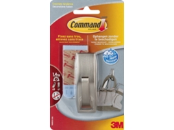 Gancho para toalha COMMAND WMR02BNC Prateado