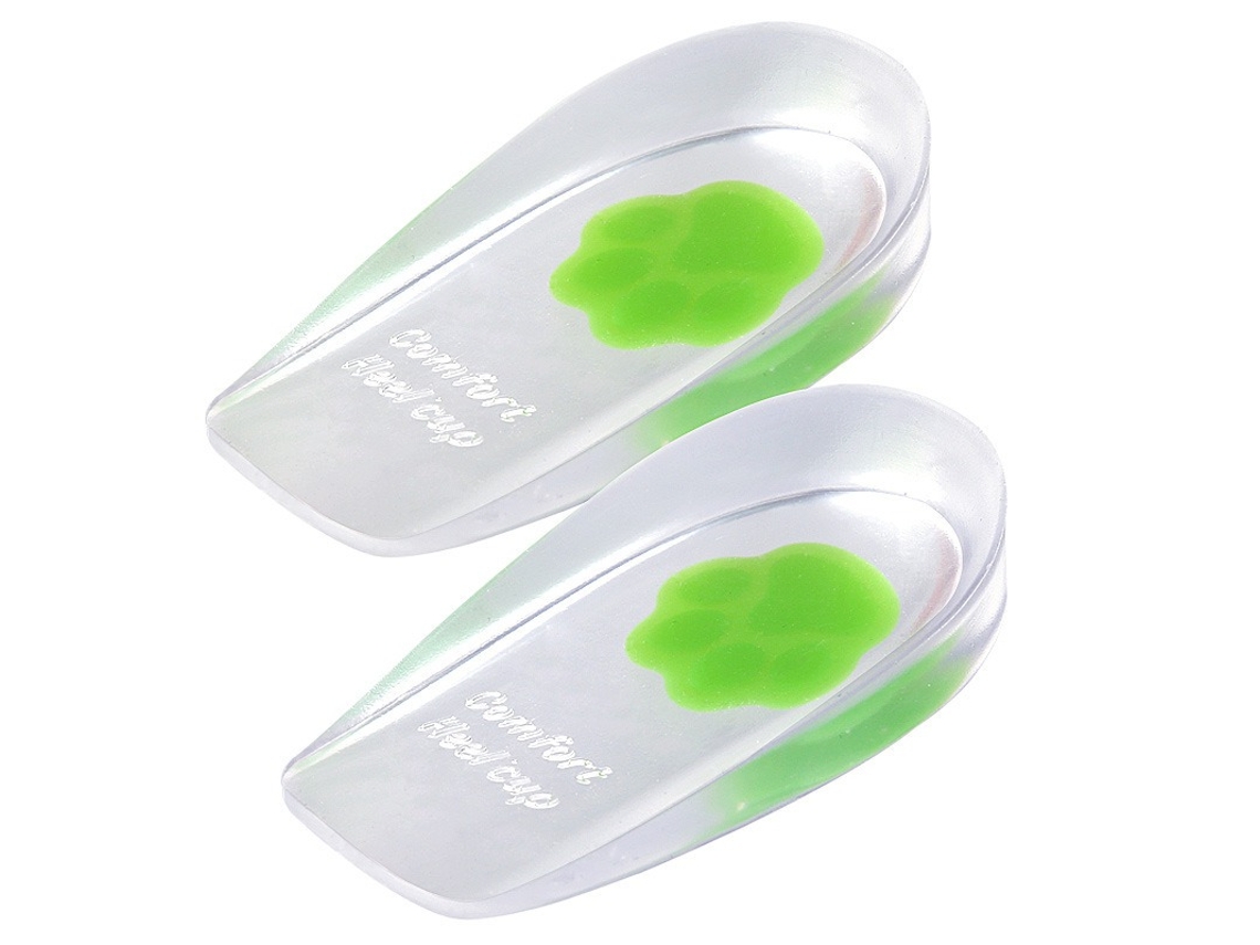 Almofadas De Calcanhar Em Gel, Amortecimento Suave, Autoadesivas, 1 Pa