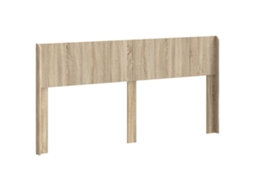 Conjunto 1 Cabeceira Vidaxl Castanho Derivados De Madeira (180 Cm)