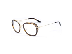 Armação de óculos feminina Vuarnet VL16150002 (aço inoxidável - dourado - Ø 50 mm)
