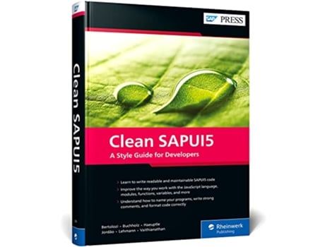 Livro Clean SAPUI5 de Daniel Bertolozi, Arnaud Buchholz et al. (Inglês - Capa Dura)